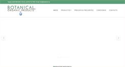 Desktop Screenshot of botanical.mx